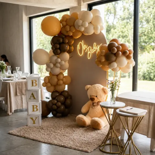 Oh Baby Caramelo - decoración Baby Shower Niño en Bucaramanga