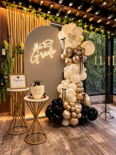 Mi Grado Neón - decoración Grado en Bucaramanga