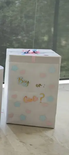 Caja Boy or Girl - decoración Revelación de Género en Bucaramanga
