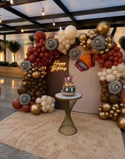 Parranda Vallenata - Decoración de Cumpleaños para Hombre en Bucaramanga