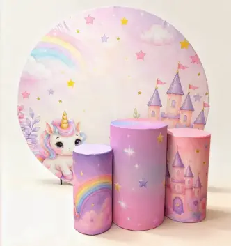 Castillo de Unicornio - decoración Cumpleaños Temático Niña en Bucaramanga