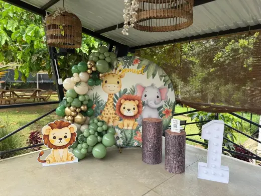 Safari Animalitos de la Selva - decoración Cumpleaños Temático Niño en Bucaramanga