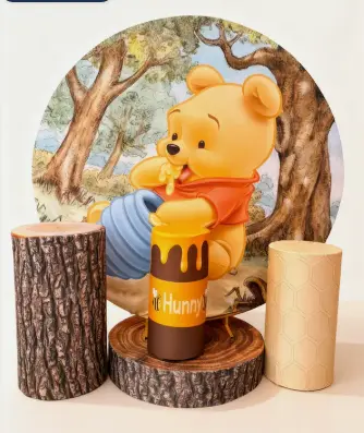 Winnie Pooh y su Miel - decoración Cumpleaños Temático Niño en Bucaramanga
