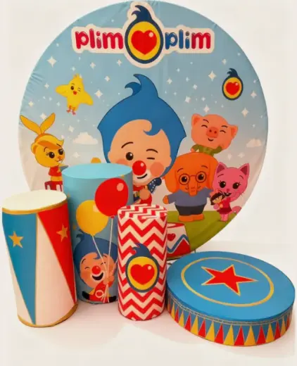Circo de Plim Plim - decoración Cumpleaños Temático Niño en Bucaramanga