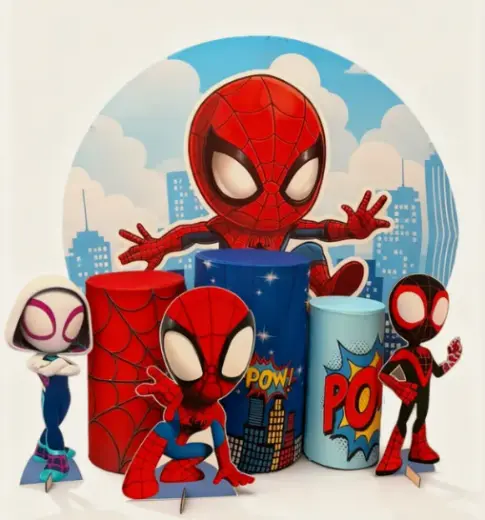 Spidey y sus Amigos - decoración Cumpleaños Temático Niño en Bucaramanga