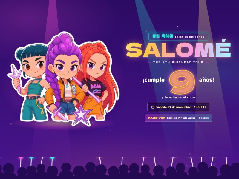 Vista previa de K-pop · Cumpleaños de idol